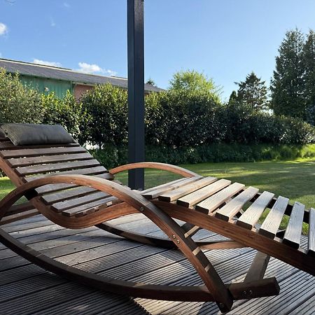 Tensbuttel-RostSchwedenhaus Mit Holzofen & Aussenkamin Auf 1400M2别墅 外观 照片